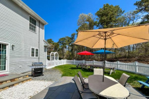 1 Mi to Beach Home with Fire Pit and BBQ in Cape Cod!